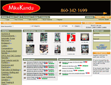 Tablet Screenshot of mikekandustore.com